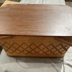 2 Vintage Sewing Baskets