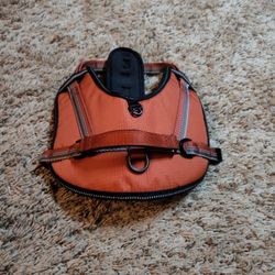 Burnt Orange Dog Harness Size Small