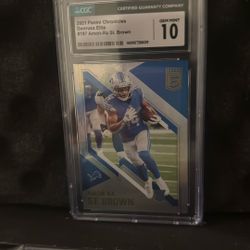 Amon Ra St Brown Rookie Card Cgc 10 