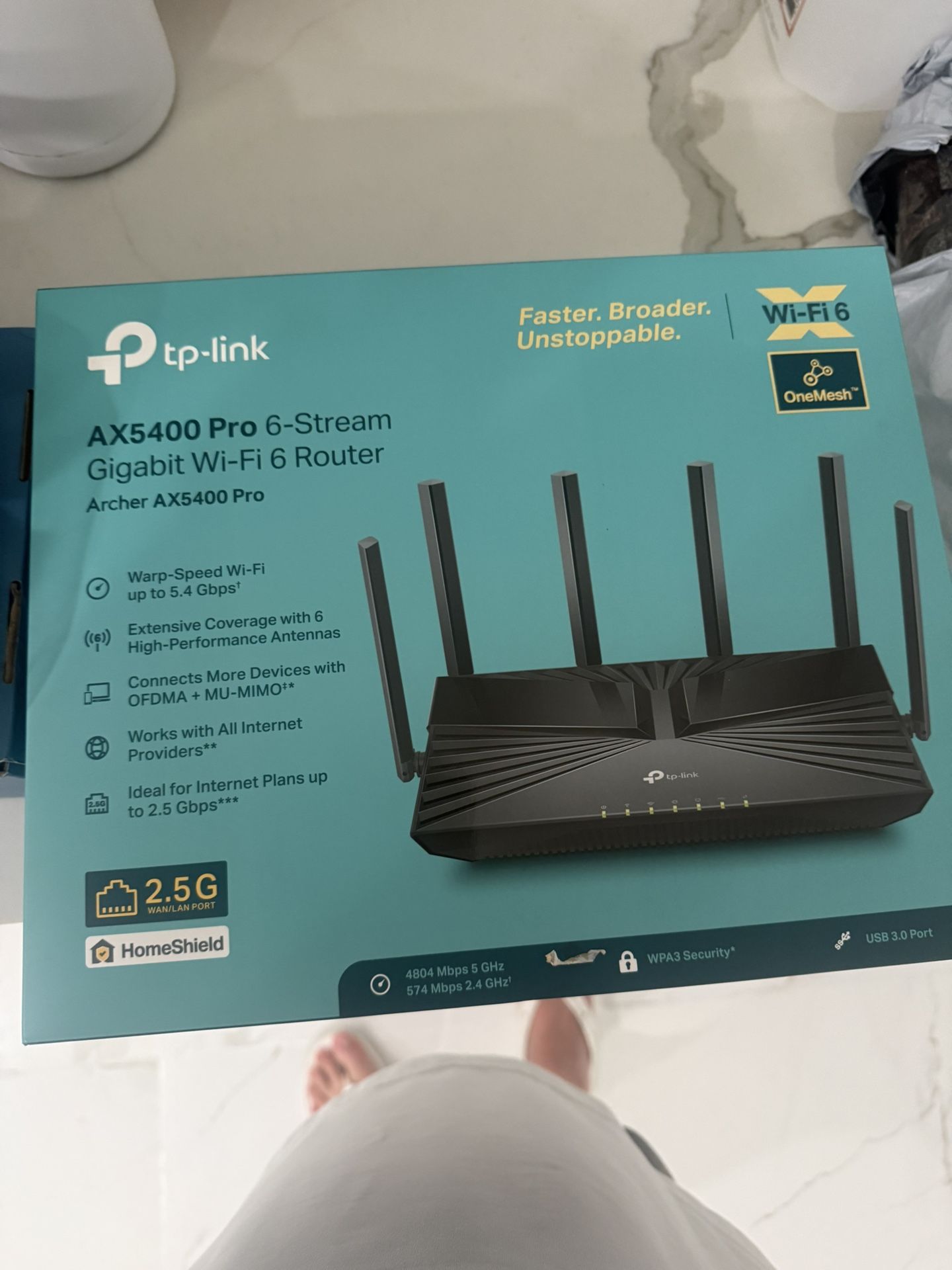 AX5400 Pro 6-Stream Gigabit Wi-Fi 6 Router