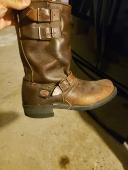 Harley Davidson Brown OE Boots