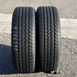 265/70/16 GOODYEAR WRANGLER TERRITORY A/T