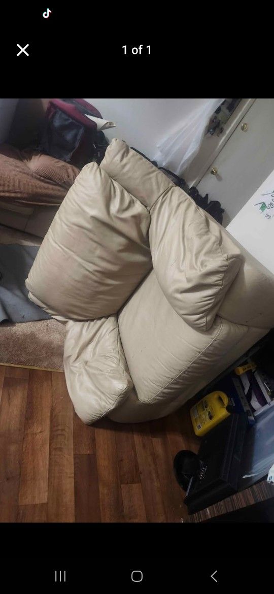 Leather Couch