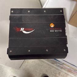 Renegade Mono Amplifier 850 Watt