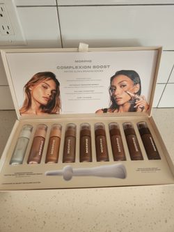 Morphe complexion boost peptide glow & bronzing serums