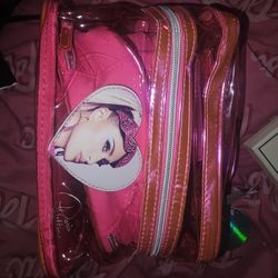 Paris Hilton Travel Bag/cosmetic Bag With Other Bags Inside