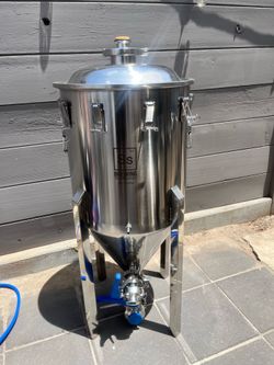 Homebrew SS BREWTECH CHRONICAL & Ferm fridge