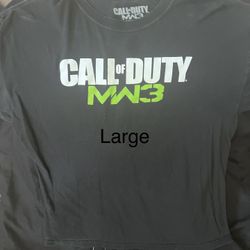 Call Of Duty shirt 
