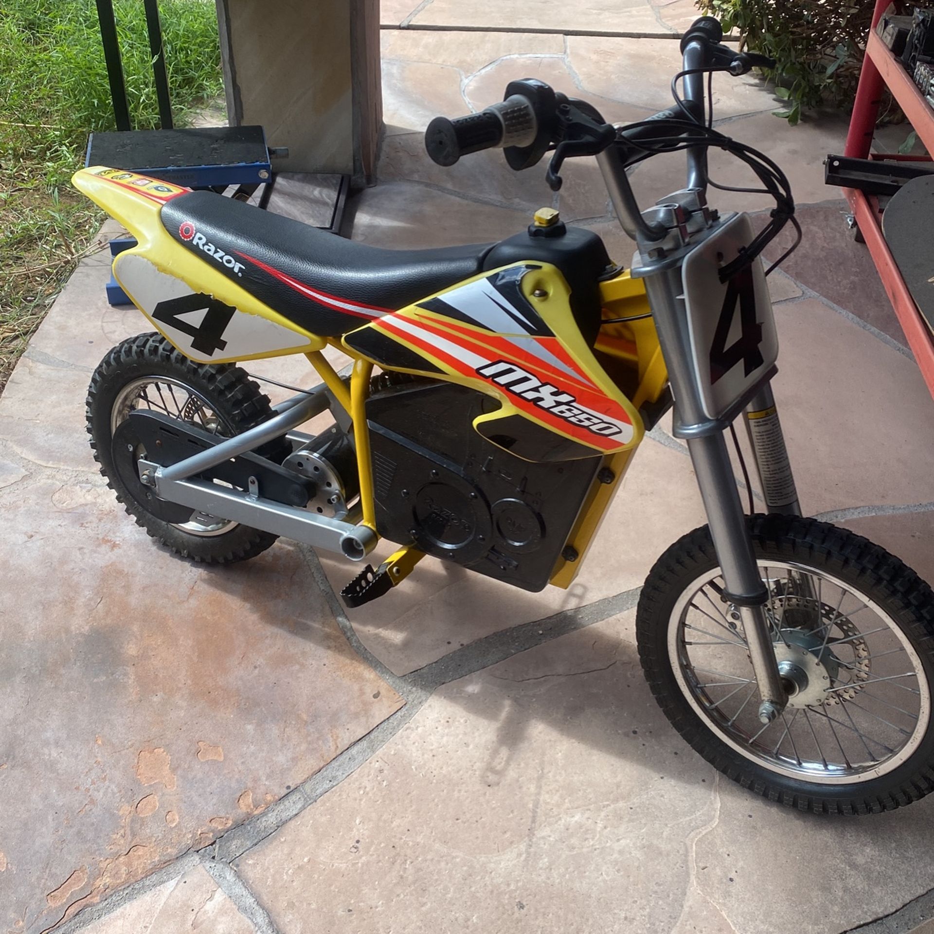 Razor MX650 Upgraded lithium Battery