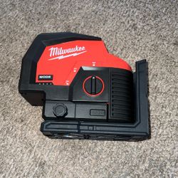 Milwaukee M12 Cross Line Plumb Points Laser New Tool Only 