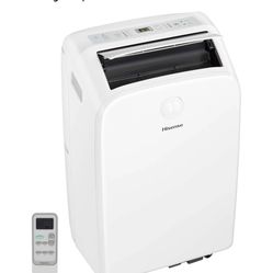 Year-Round Comfort — Heat & Cool in One Unit! Hisense 550 Sq. Ft. Portable Air Conditioner with Heat Pump Model# AP55023HRIGD – Factory Refurbished