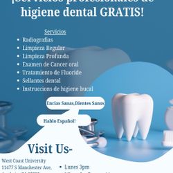 Servicios Profesionales de Higiene Dental GRATIS!