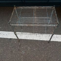 Two Tier Wired Shelf