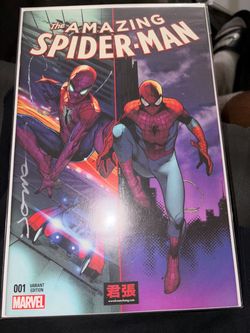 The Amazing Spider-Man #1 Variant Edition Signed