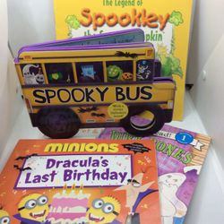 Fun Halloween Reading Book Lot 