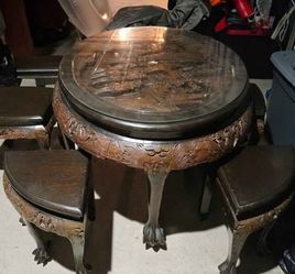 Oriental center table