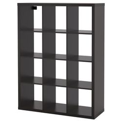 IKEA Kallax 3x4, black-brown (brand new, unassembled)