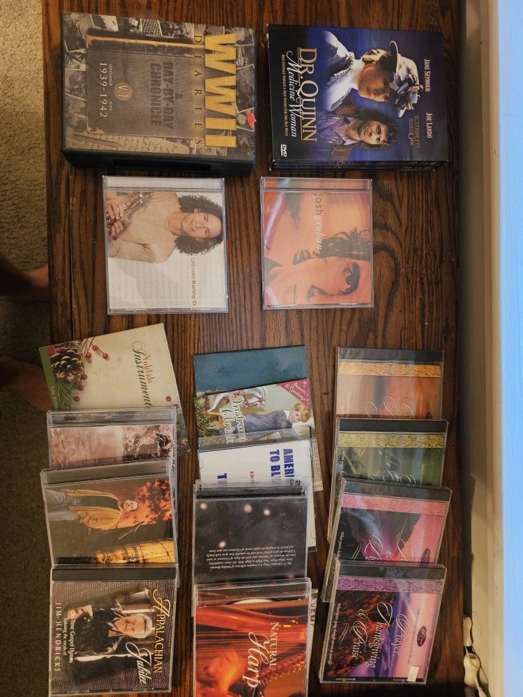 CDs And Movies Assortment