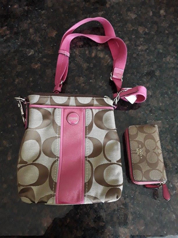 Coach Purse and Wallet