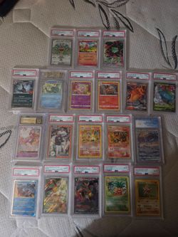 Graded Pokemon Cards/Baseball/Dragonball