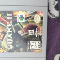 Nintendo 64 Quake 2 Game