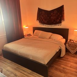 King size IKEA Malm Bed Frame