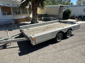 1988 Hawk car/SXS hauler, Aluminum 1080lb dry weight, brakes $4000 obo/trade
