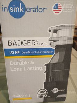 InSinkErator Badger 1 Garbage Disposal