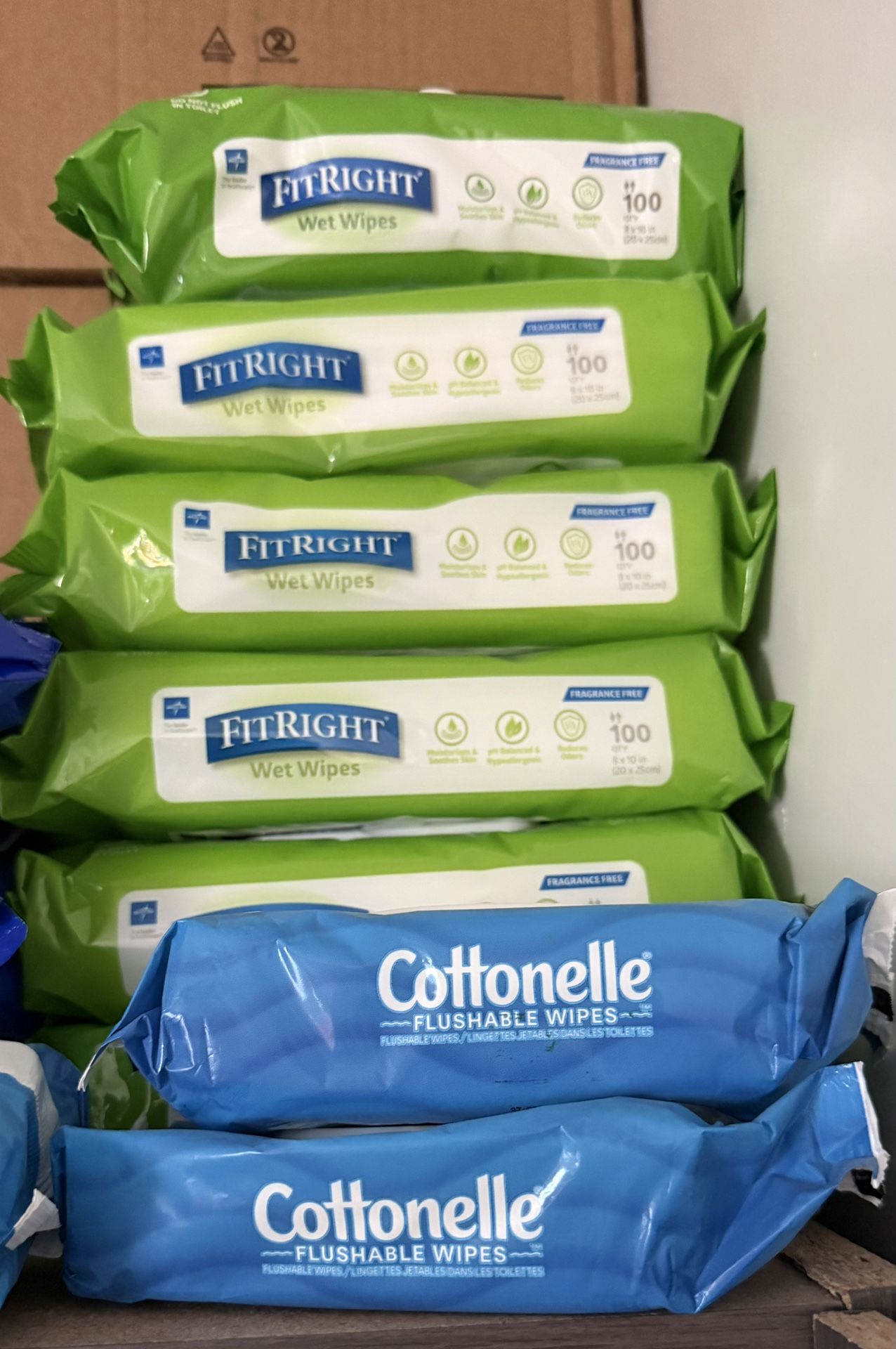 Hha Hospice Home Health Body Wash Cloths. Disposable