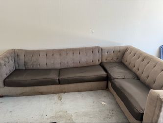 Tufted Sofas with Cushions - $200 OBO NEED GONE