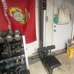 Plate Loaded Lat Pulldown Machine