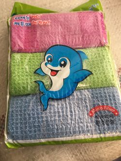 Microfiber towels cleaning
