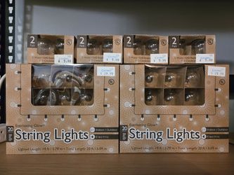 NIB: 40ft. Set of Outdoor String Lights