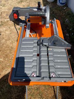 Ridgid 7” tile saw