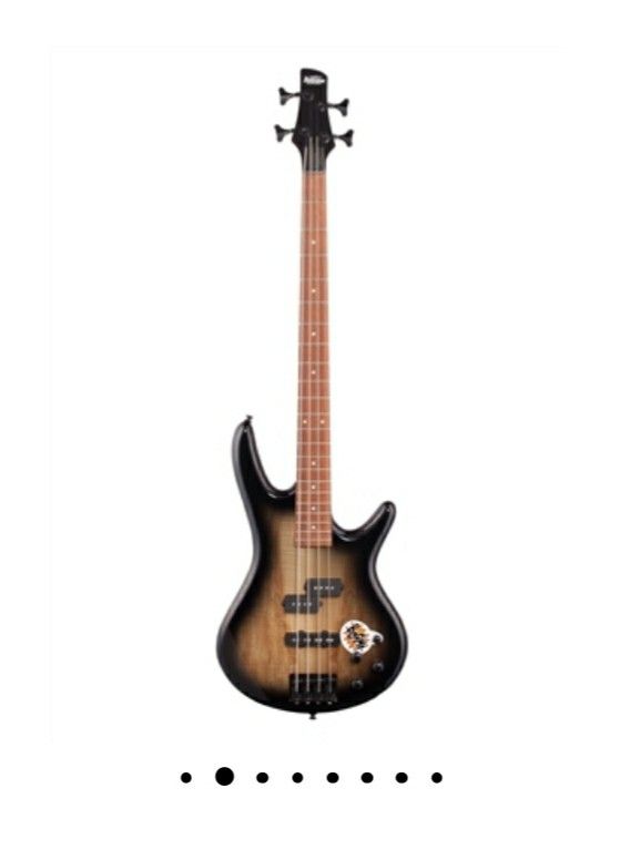 Brand new Ibanez electric bass guitar and fender rumble 15 bass amp
