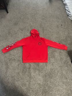 Red Chromehearts hoodie
