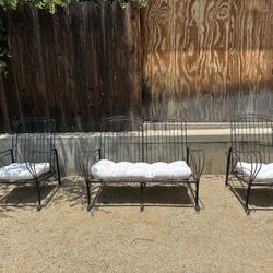 Patio Set With Sunbrella Cushions