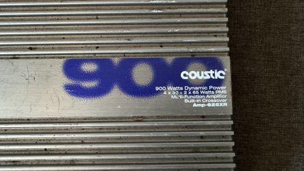 Coustic 900 Watts AMP