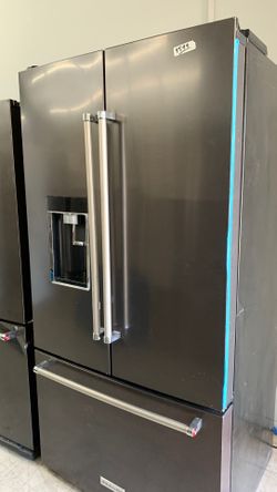 Kitchen Aid French Door Dark Stainless