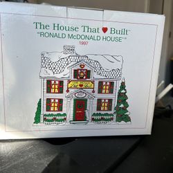Department 56 The House ♥️ Built Ronald McDonald
