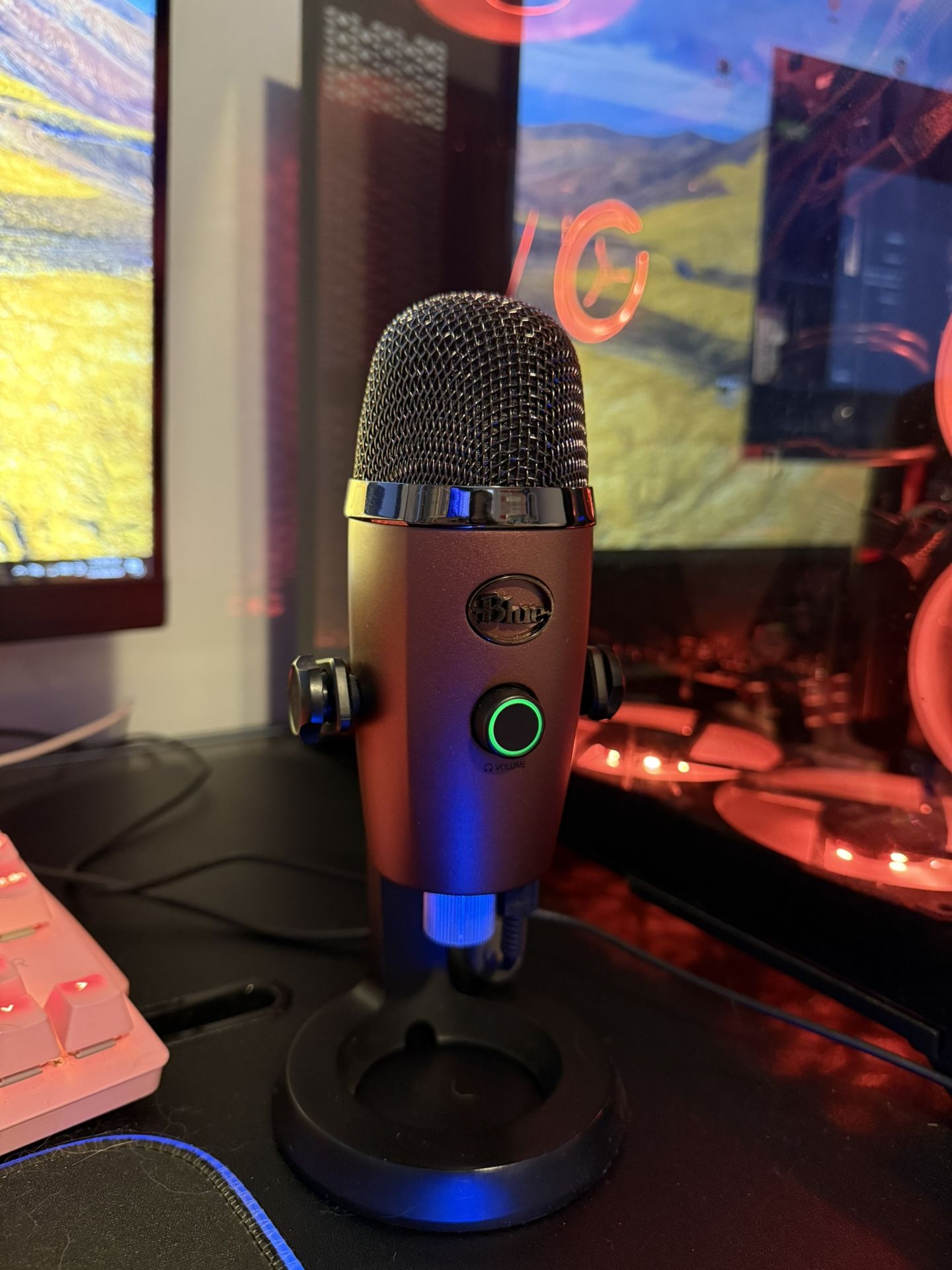 Blue Yeti Nano Premium USB Mic for Recording and Streaming - Red Onyx