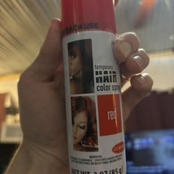 Temporary Red Hair Coloring Spray 