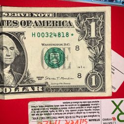 STAR BILL $1 ( ERROR COLLECTORS EDITION )