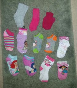 Toddler girl socks