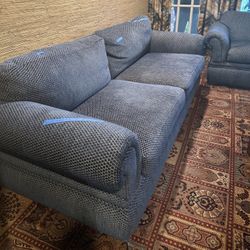 Designer Couches  - Great Fabric And Down Pillows