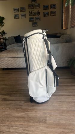MAXFLI   All white golfing bag