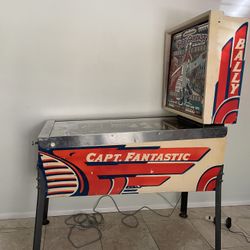 Original Captain Fantastic Pinball Machine
