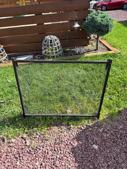 Fireplace screen
