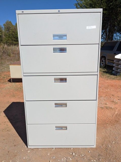 HON 5 Drawer Lateral Filing Cabinet 