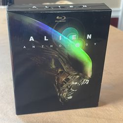 Alien Anthology (Blu-ray, 6 Disc Set) Includes Original 4 Films & 2 Bonus Discs